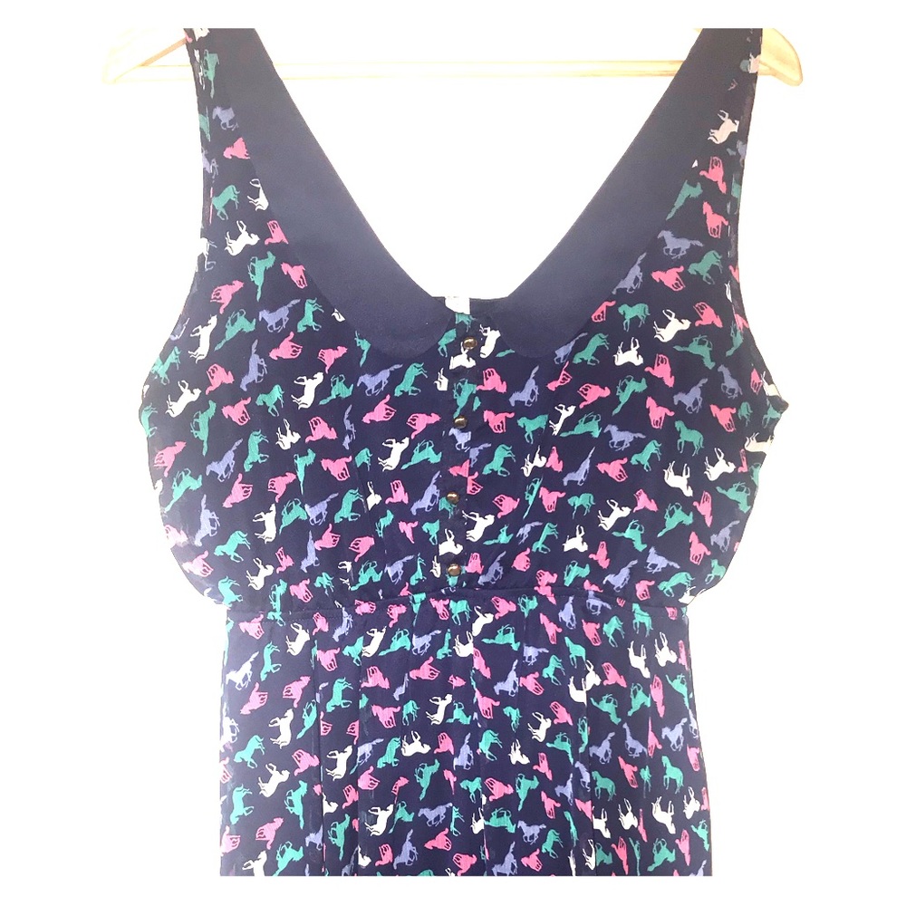Button front Horse Dress